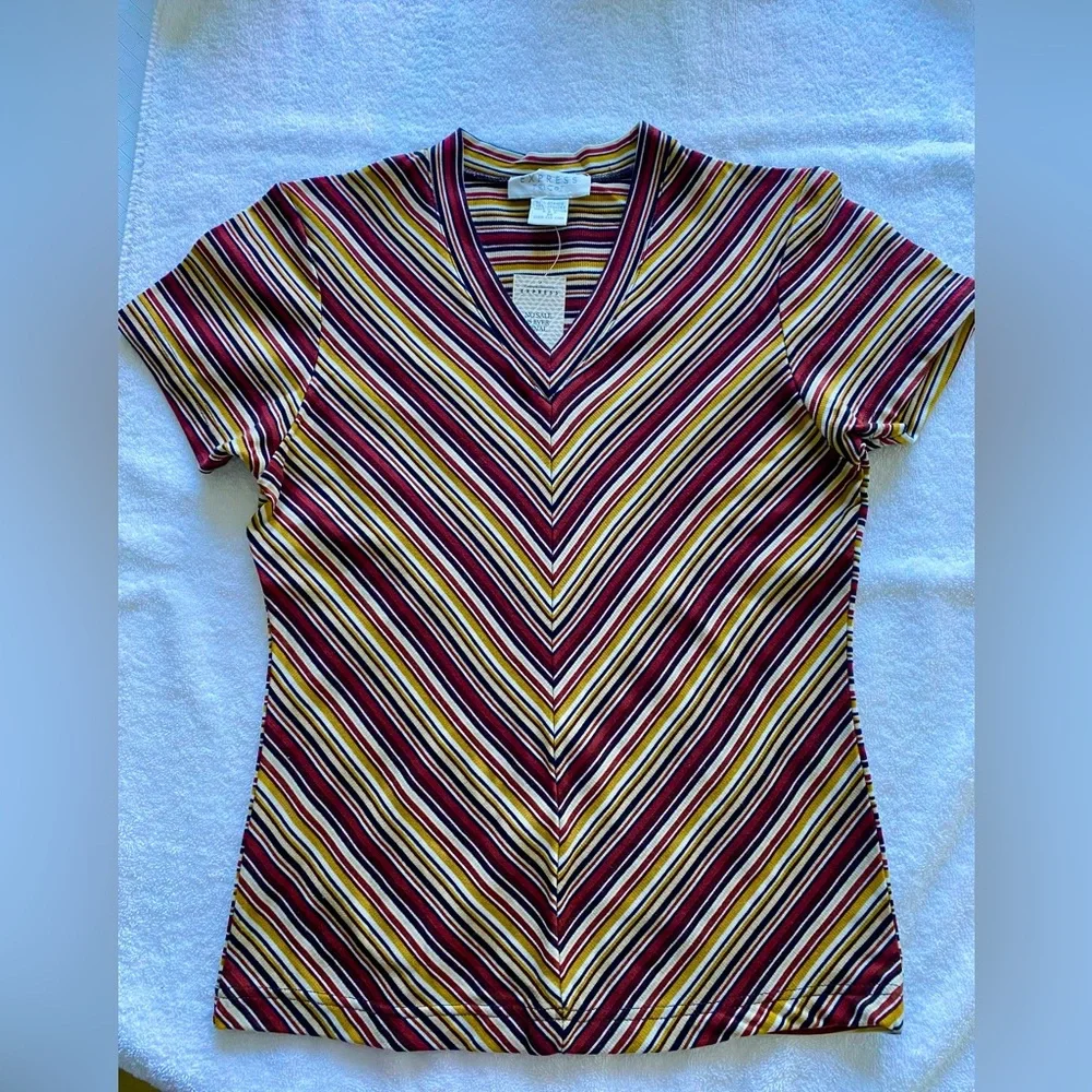 NWT Express V-Neck Multicolor‎ Tops M (Lot of 2) - Picture 5 of 8